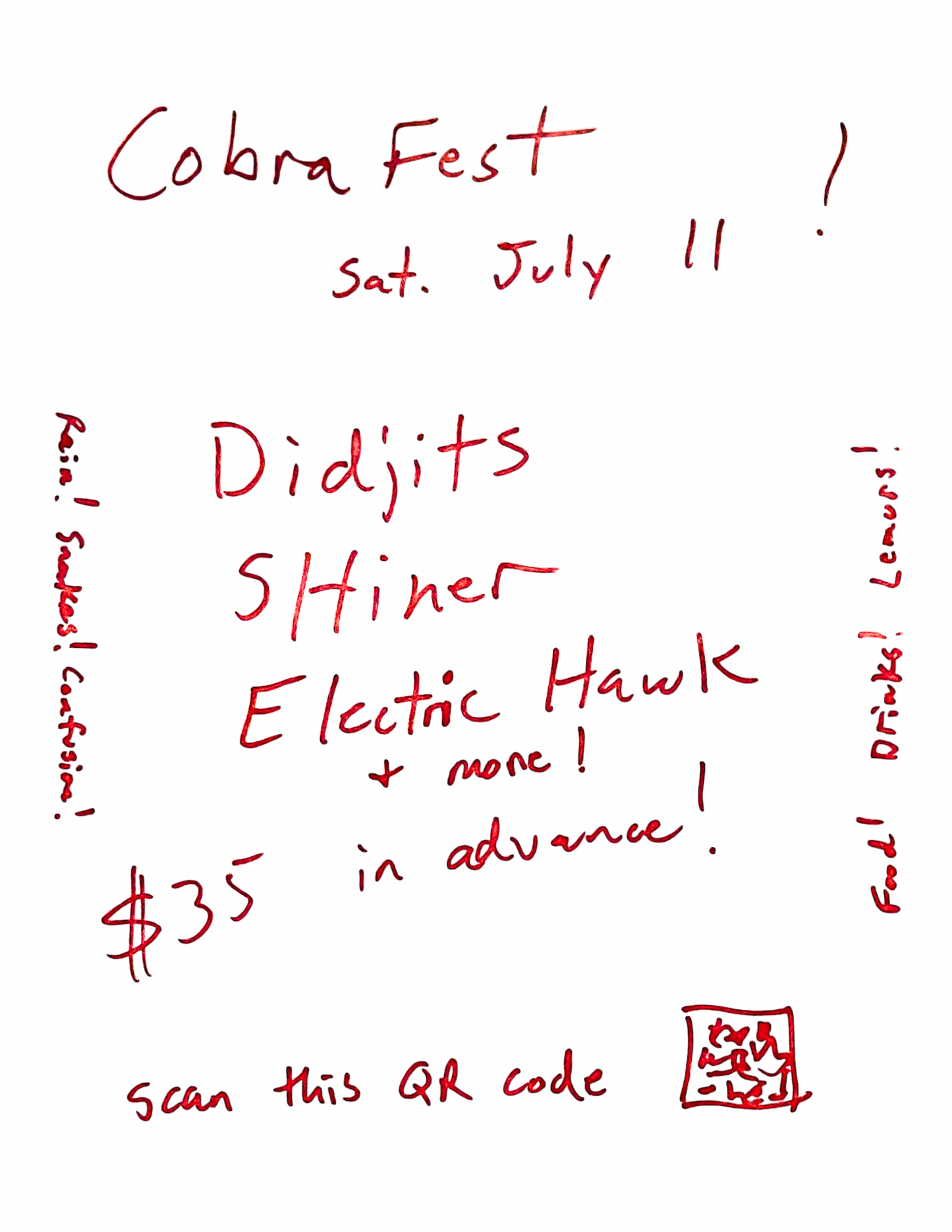 Cobra Fest 2026 Flyer Shirt