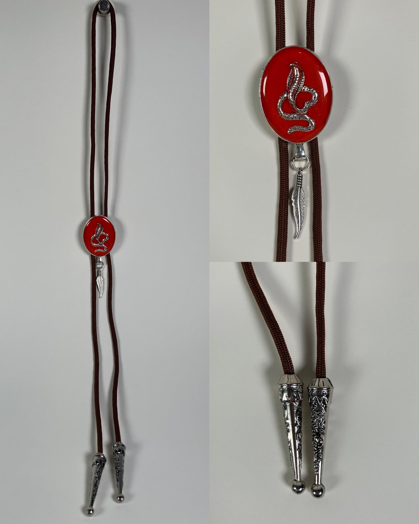 Loose Cobra Bolo Tie