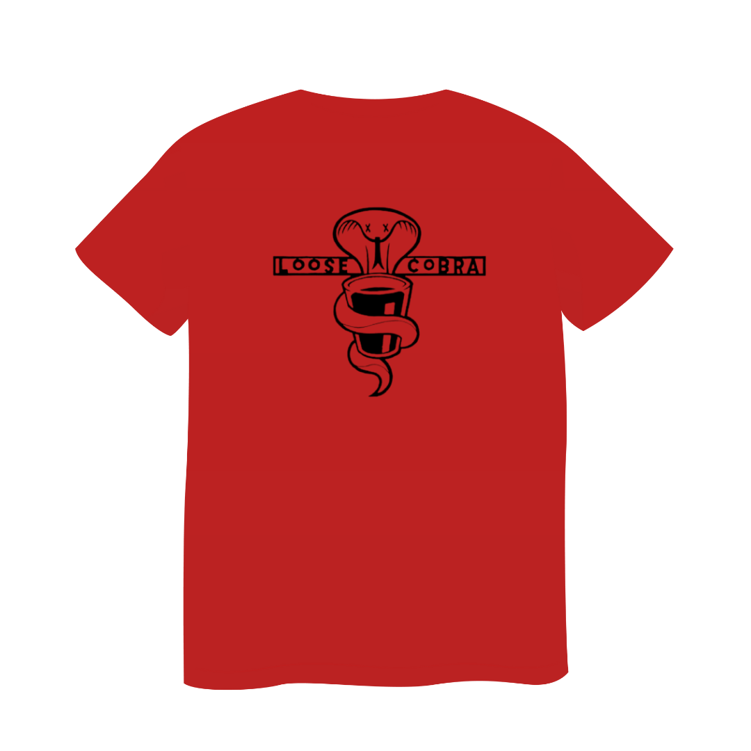 Loose Cobra T-Shirt (Red)